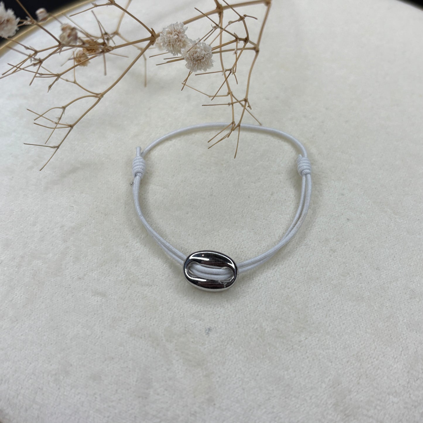 Bracelet Elastiqué grain de café