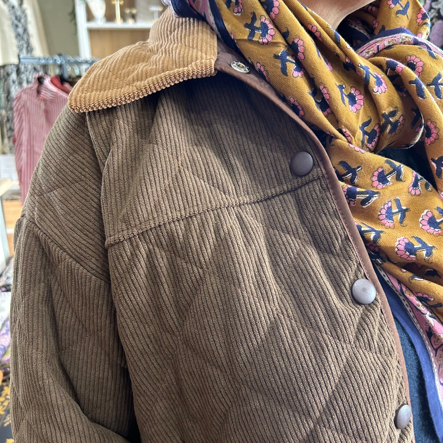 Veste velours Viviane
