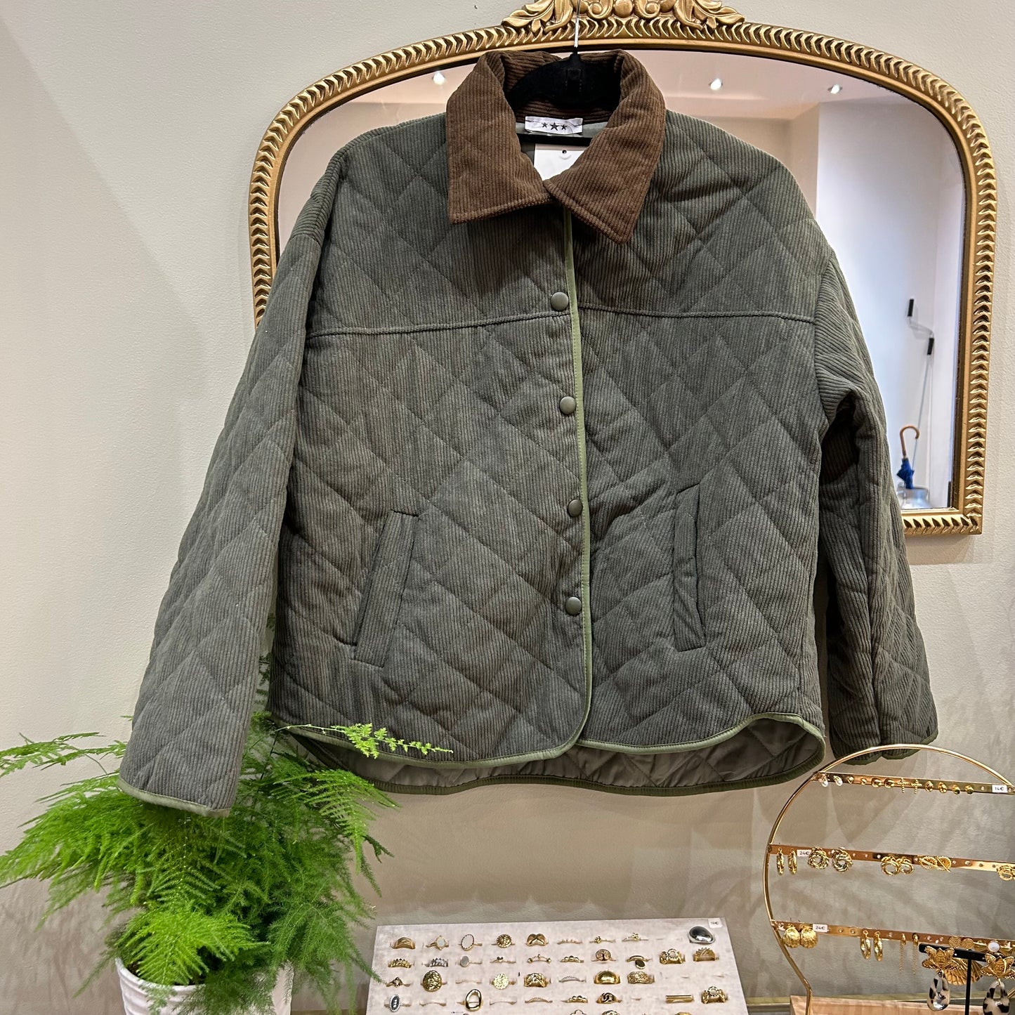 Veste velours Viviane