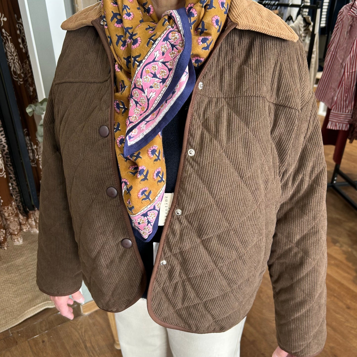 Veste velours Viviane