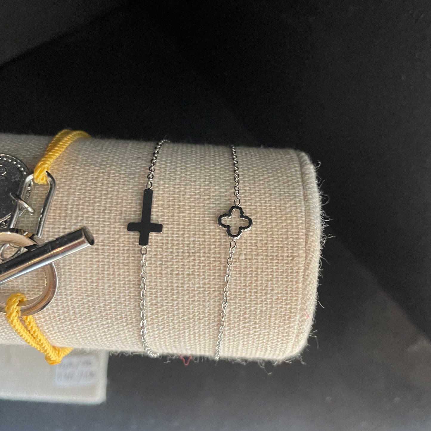 Bracelet mini trèfle