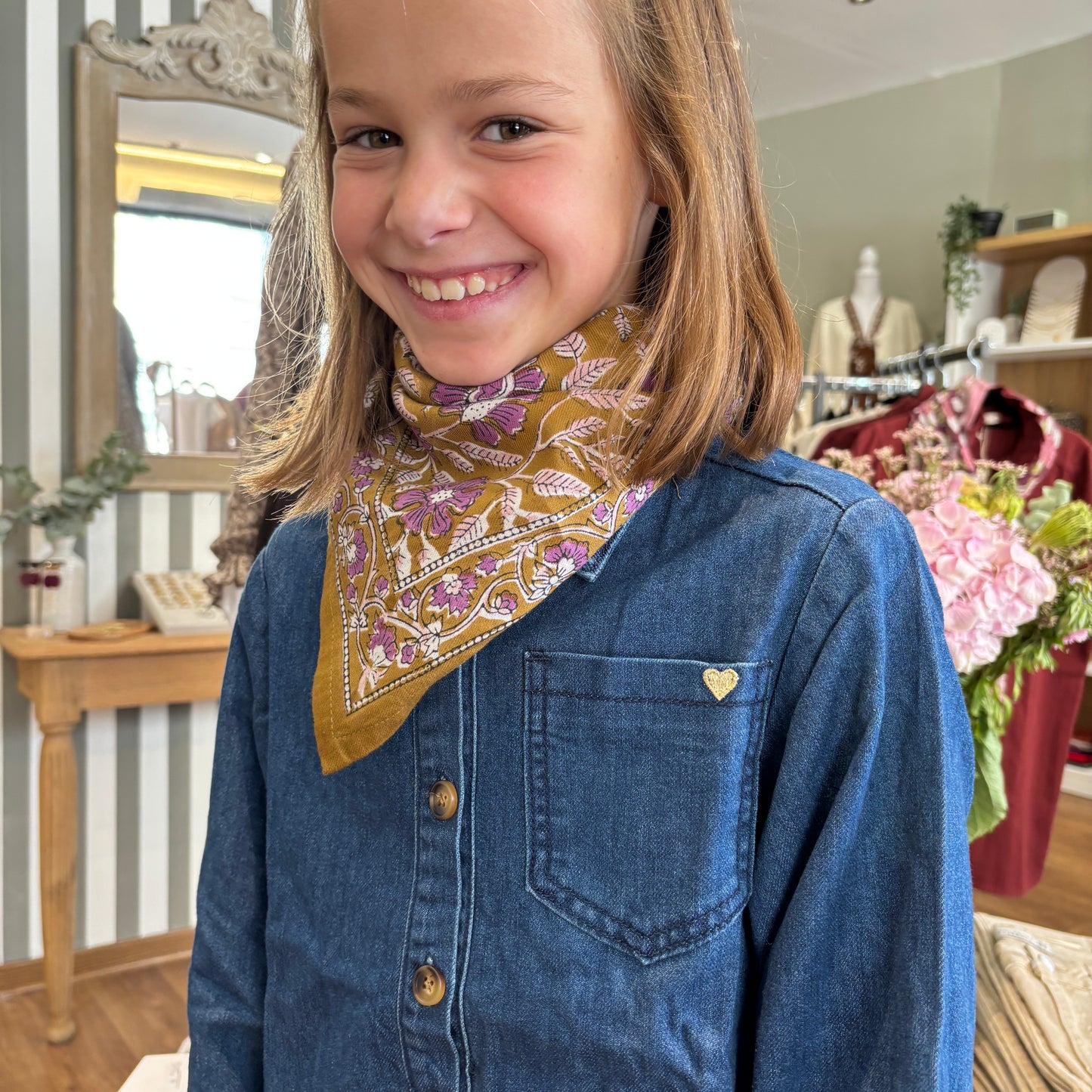 Robe en jean