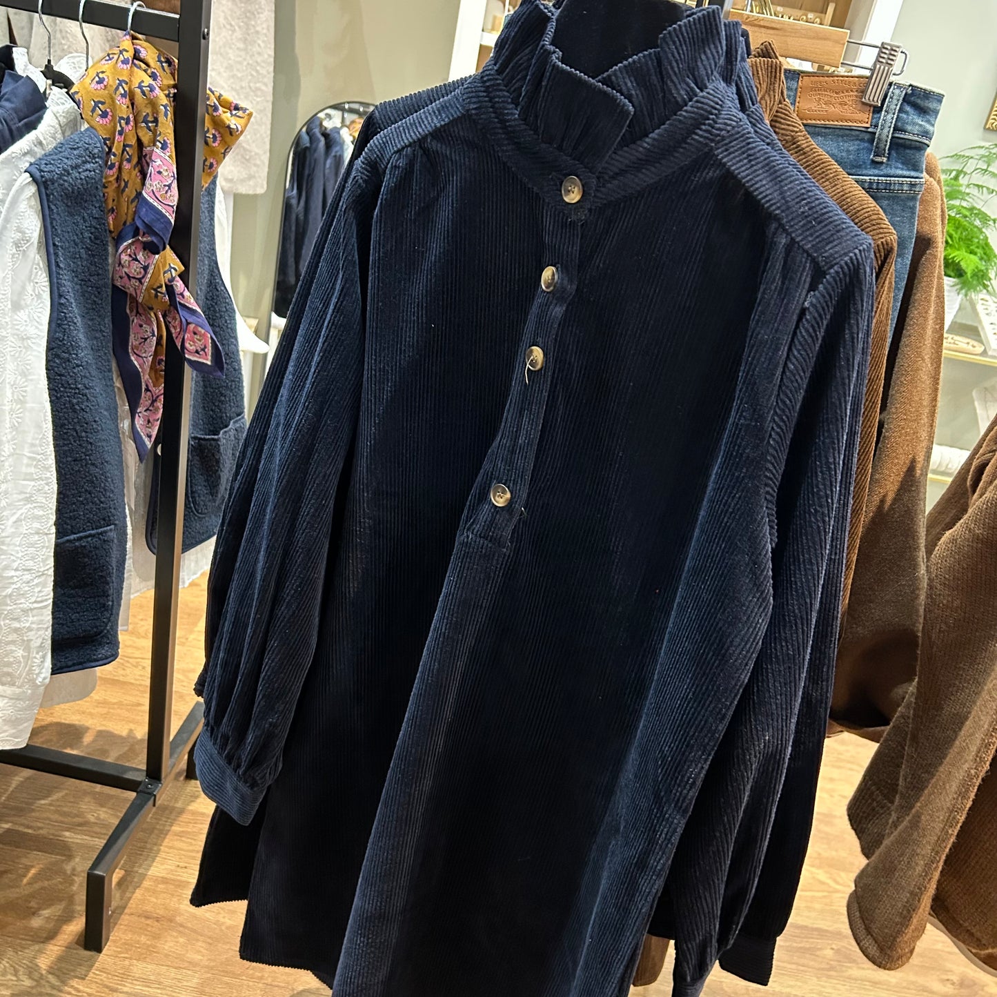 Robe en velours Béatrix