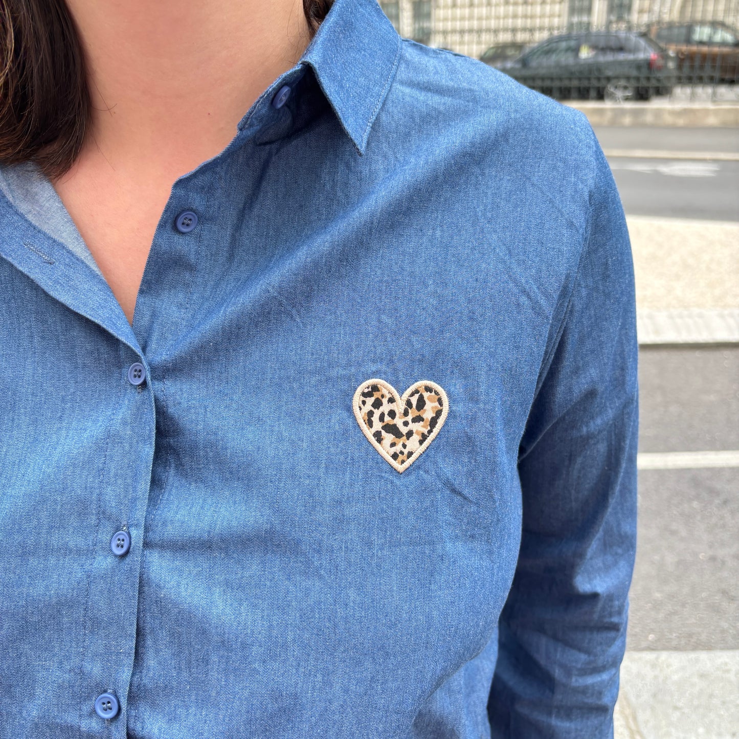 Chemise en jean Léone