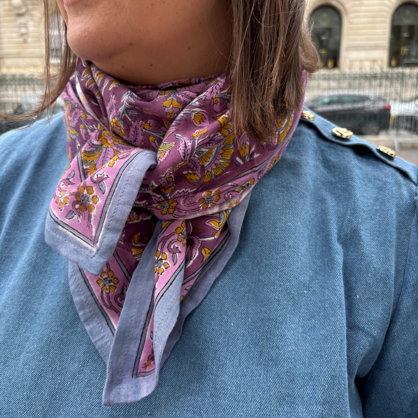 Robe en jean Luce