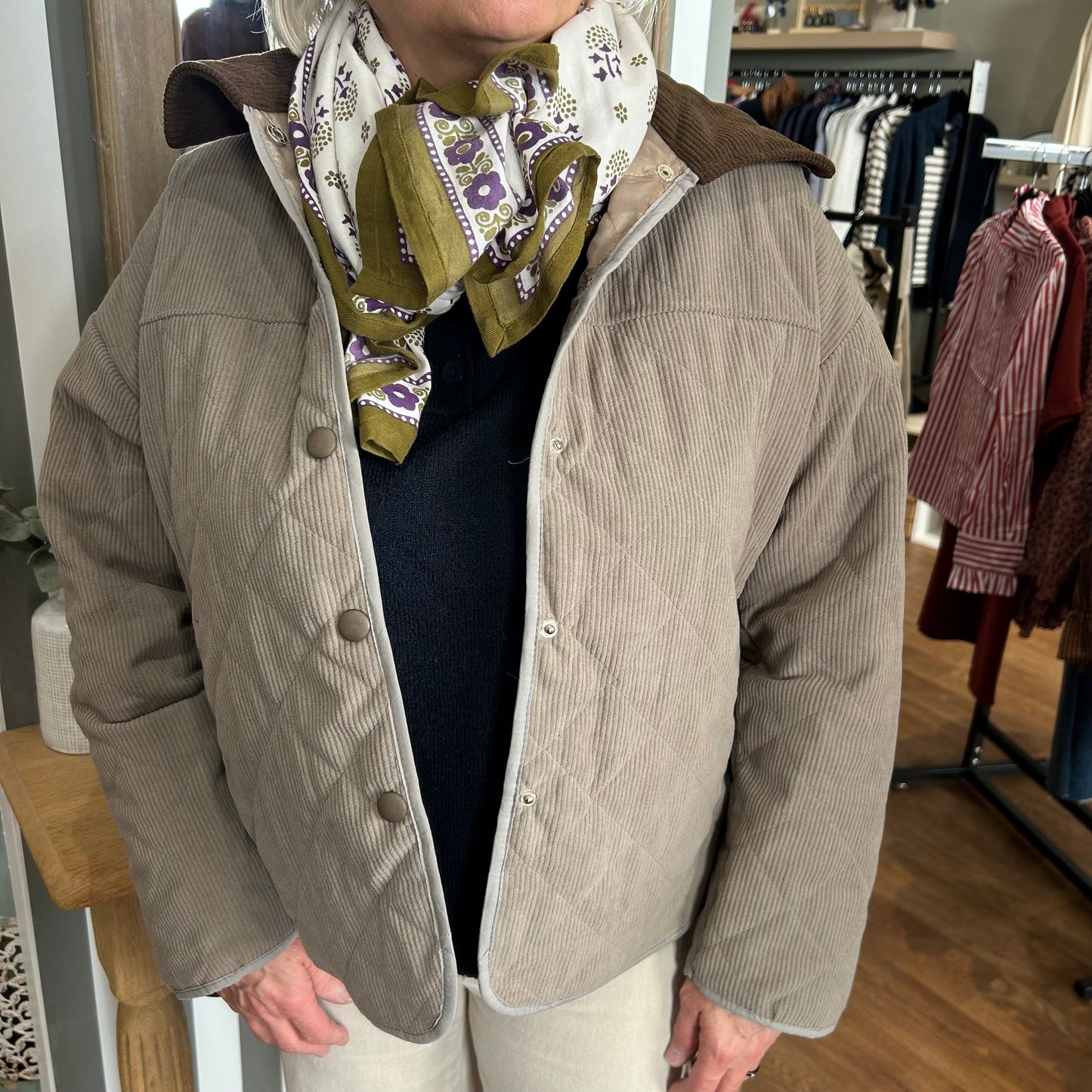Veste velours Viviane