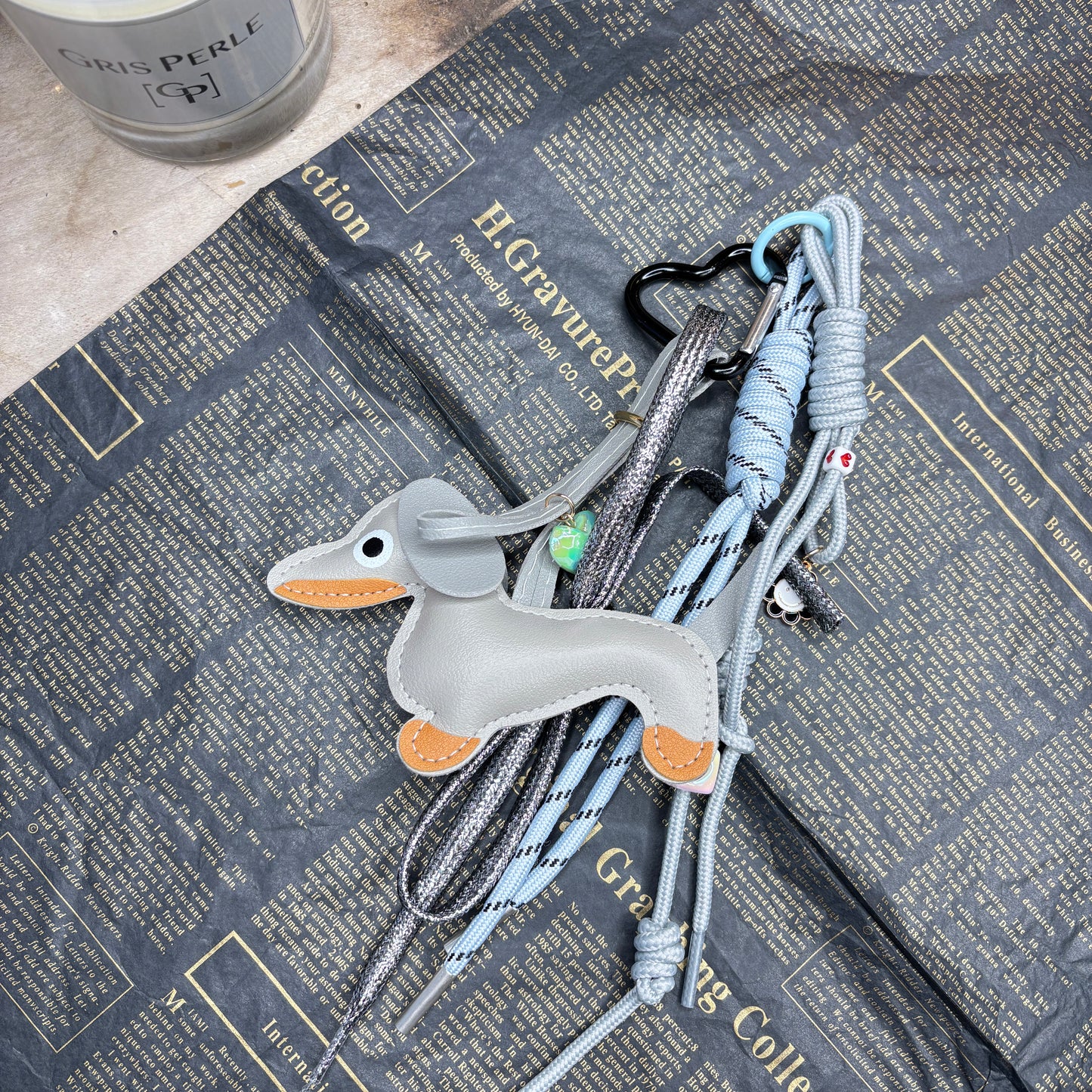 Porte-clé teckel