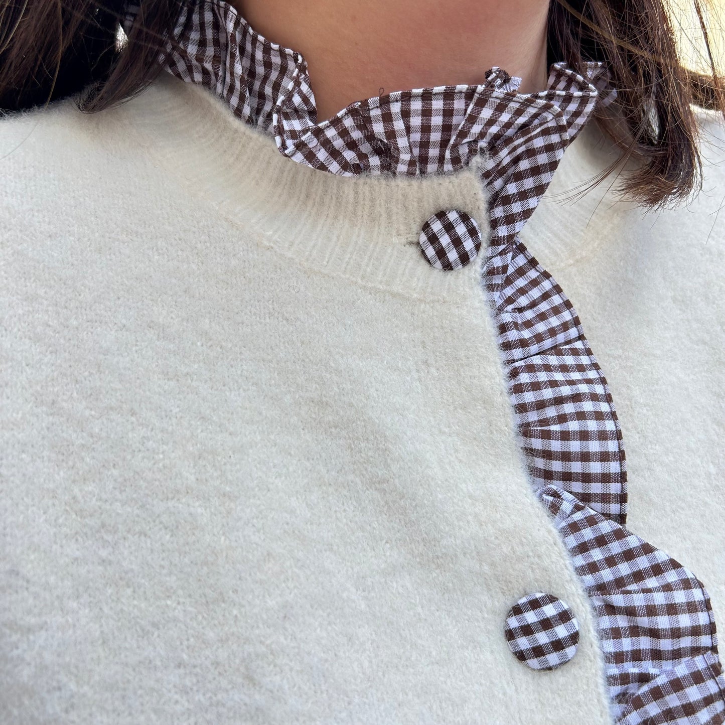 Gilet vichy
