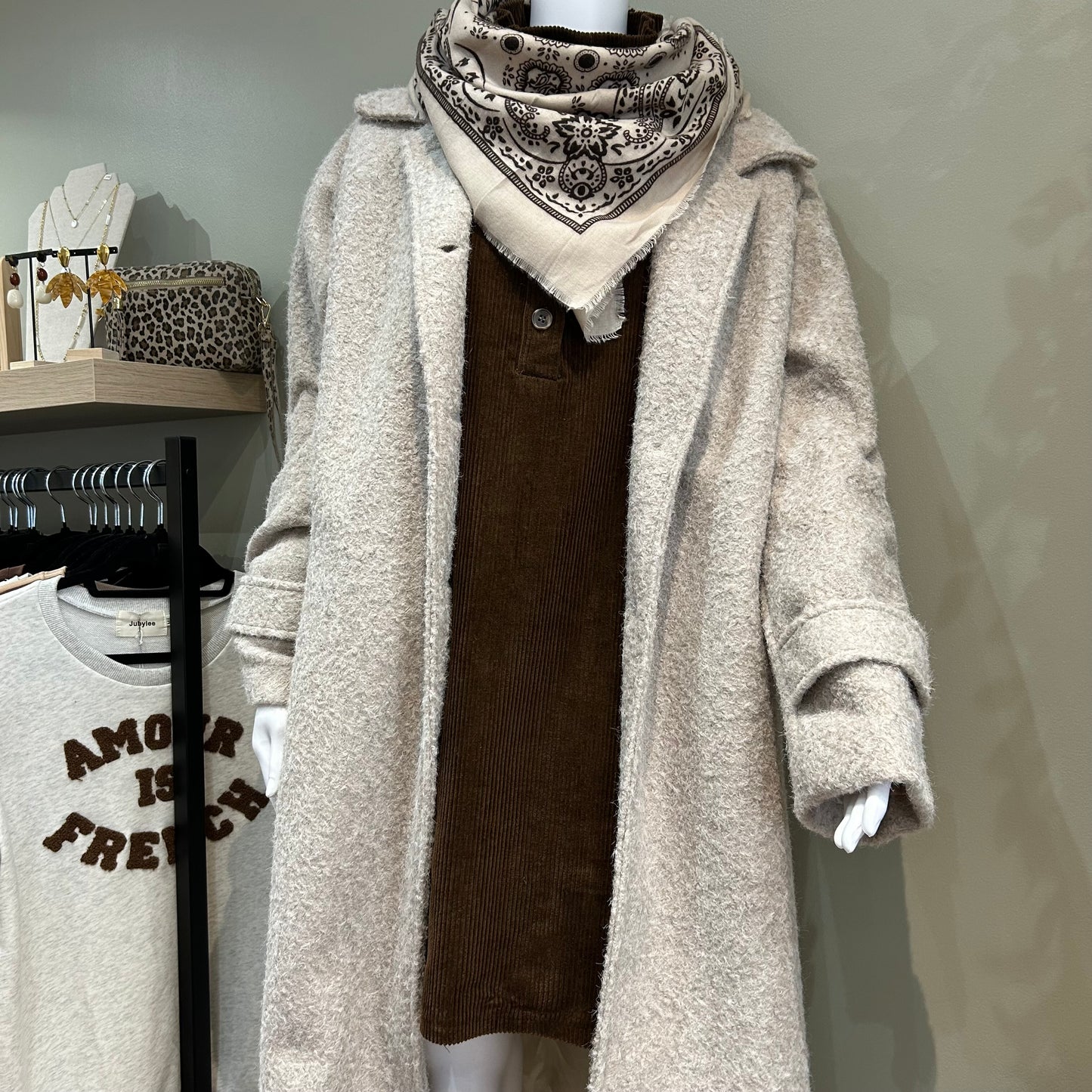 Robe en velours Béatrix