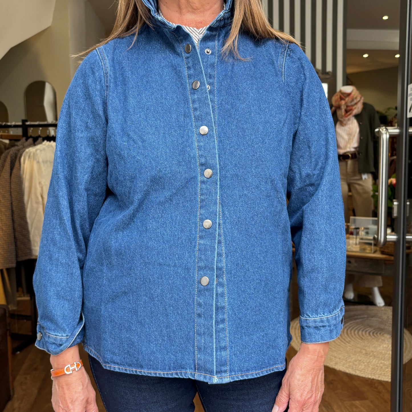 Surchemise Béatrix en jean