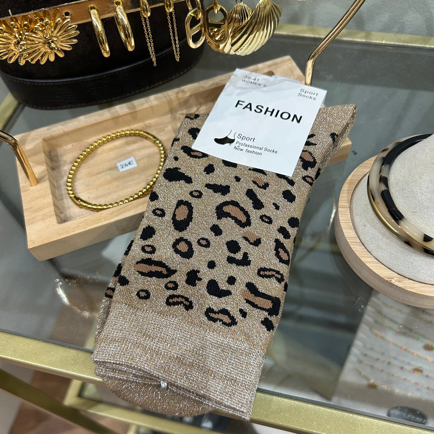 Chaussettes Léopard