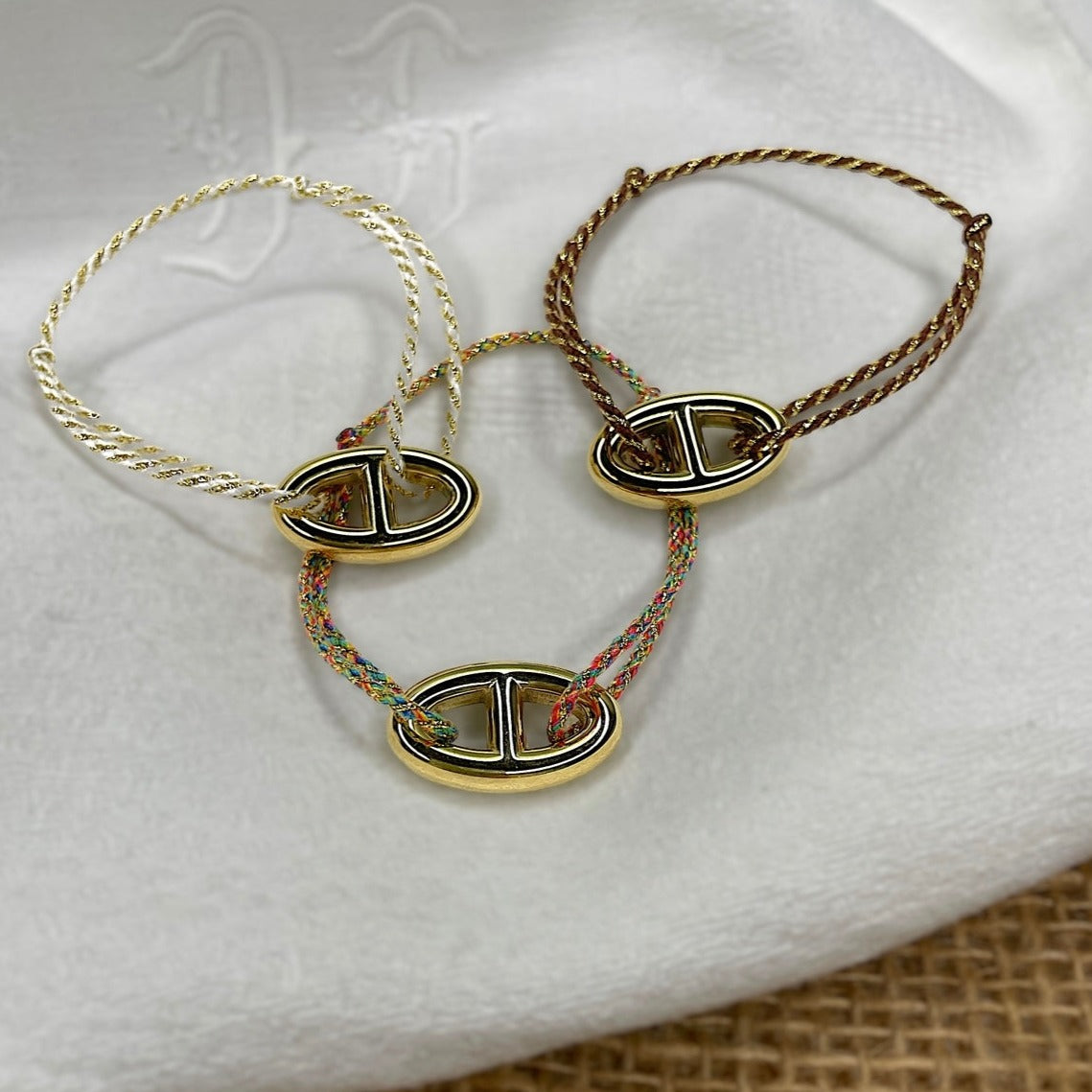 Bracelet Cordon TINA doré