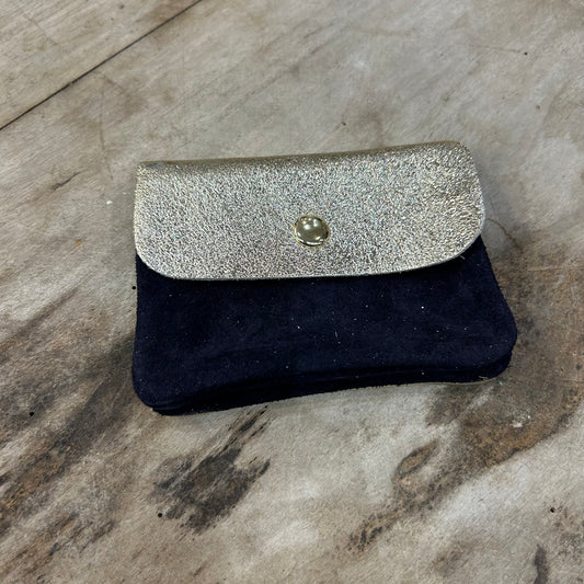 Porte monnaie bicolore