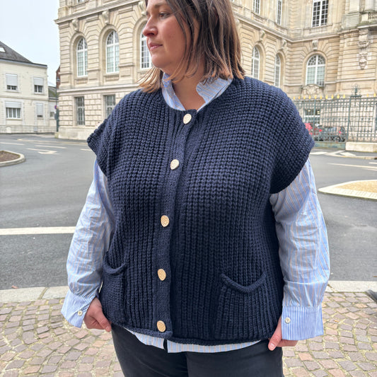 Gilet sans manches Victorien