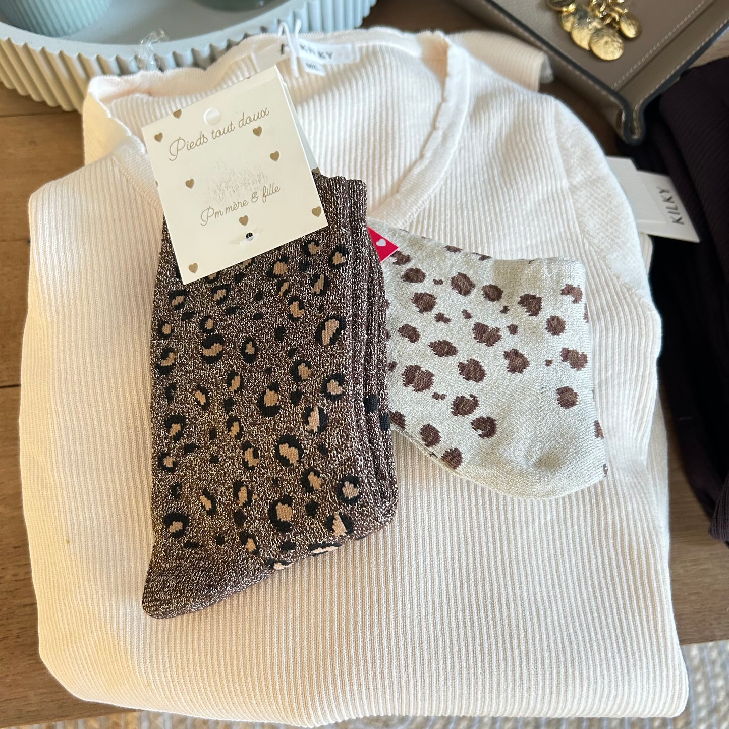 Chaussettes Léopard