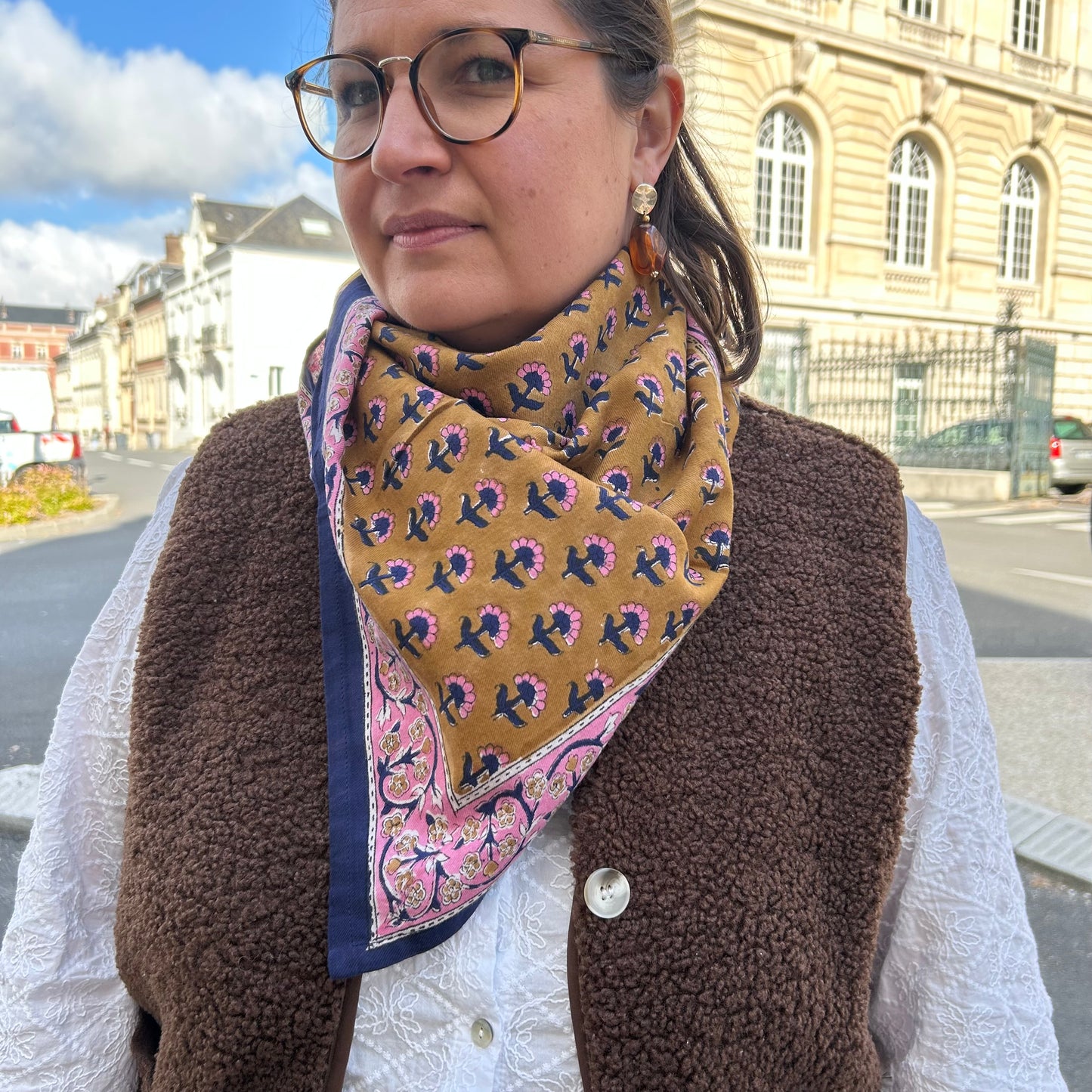 Grand foulard Solene