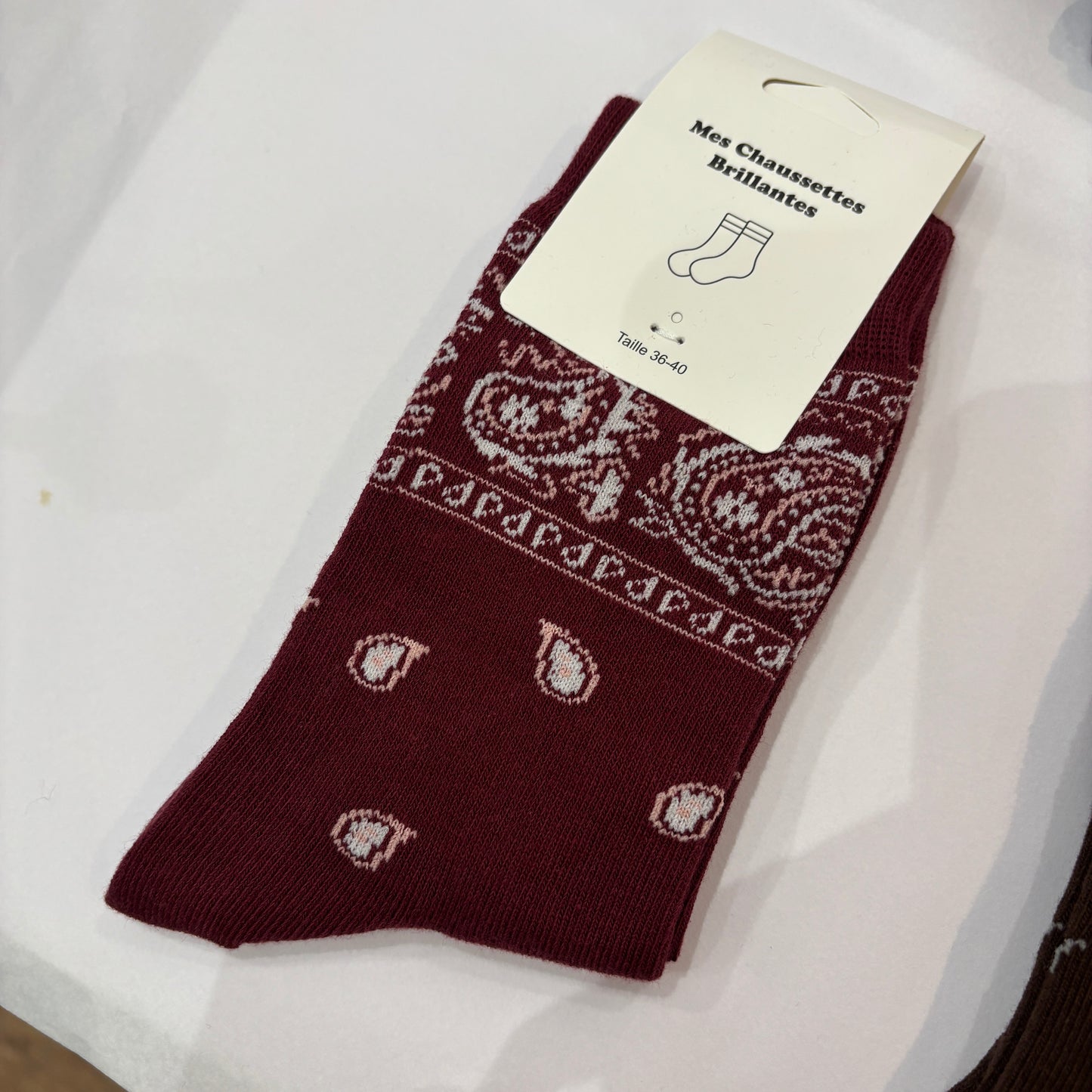 Chaussettes Bandana