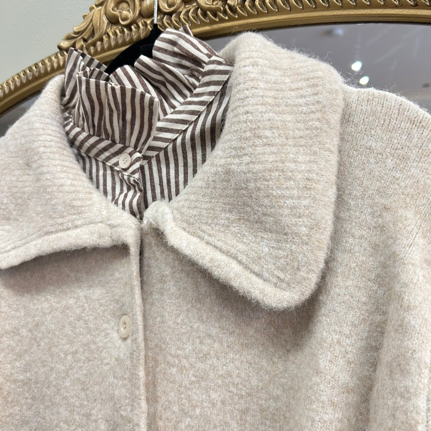 Gilet Marceau beige chiné