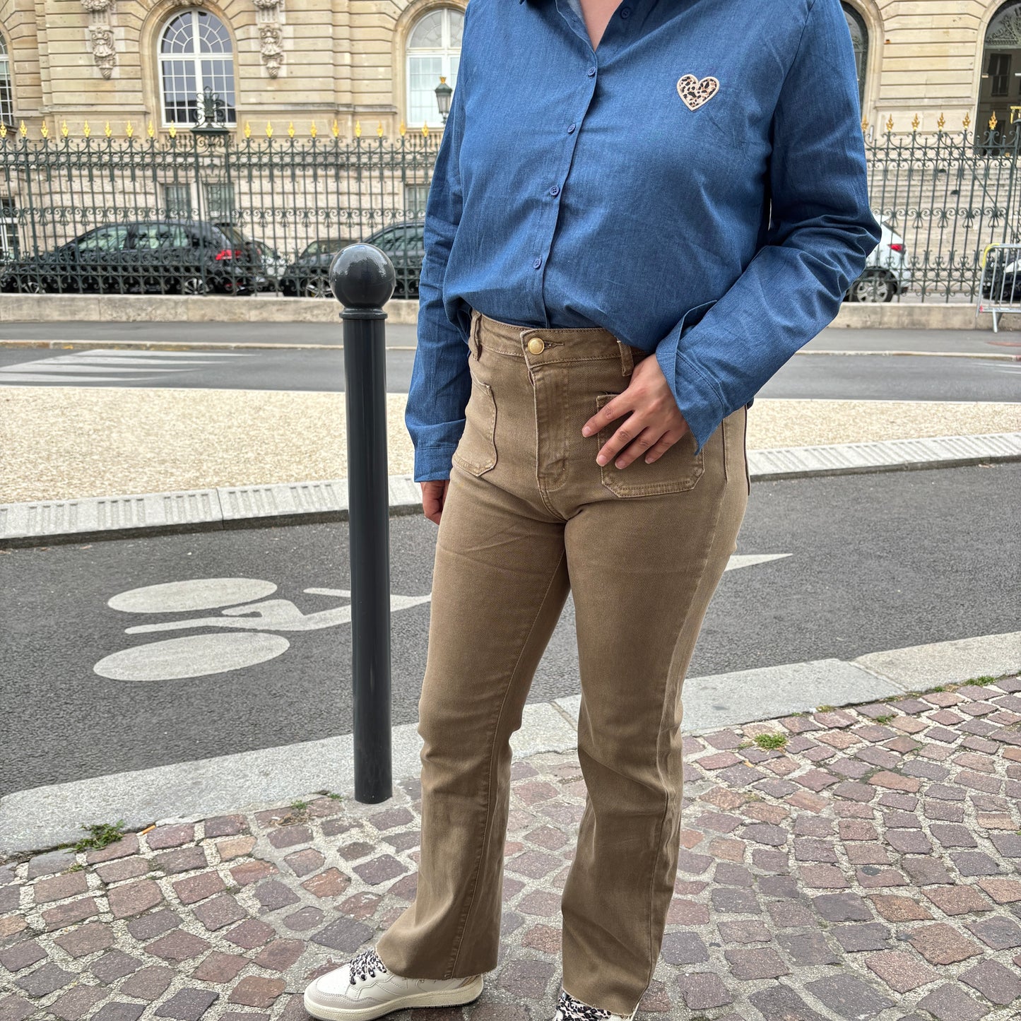 Chemise en jean Léone
