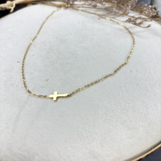 Collier croix