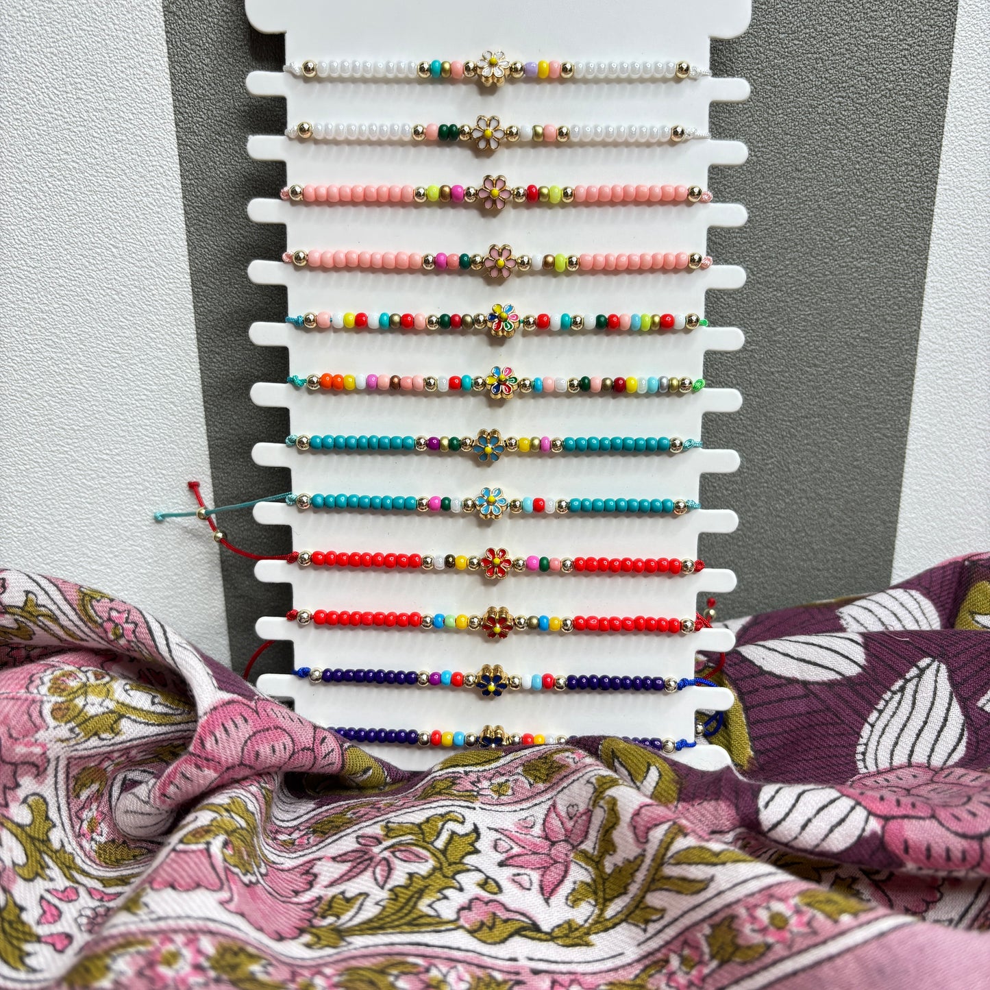 Bracelet enfant fleur