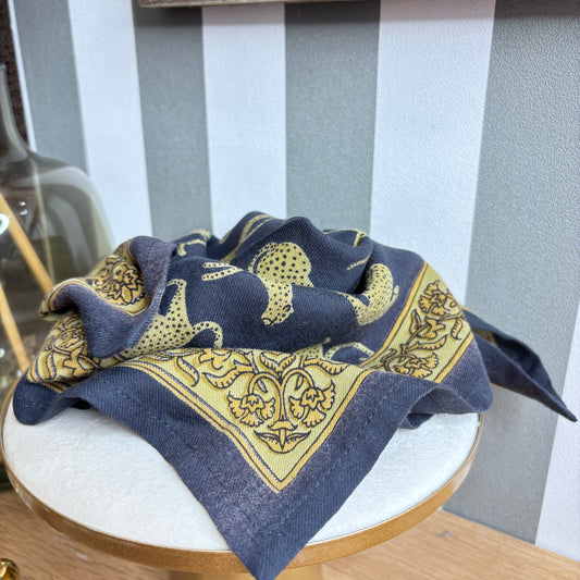 Petit foulard Fauve