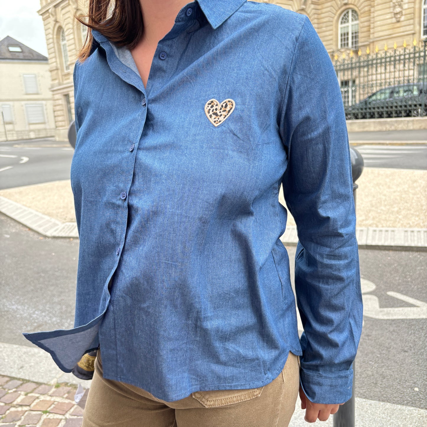 Chemise en jean Léone