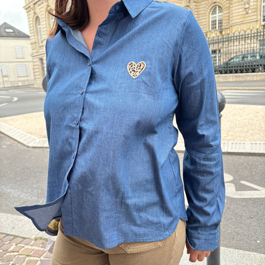 Chemise en jean Léone