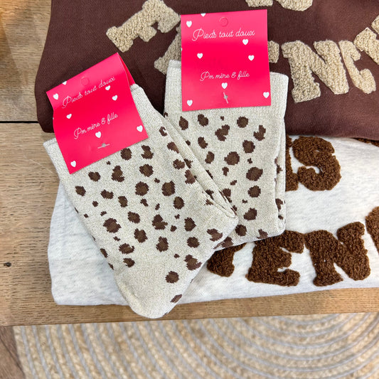 Chaussettes Léopard enfants