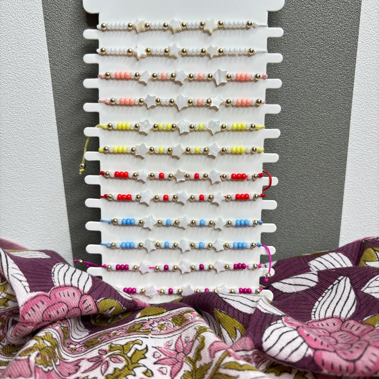 Bracelet enfant nacré étoile