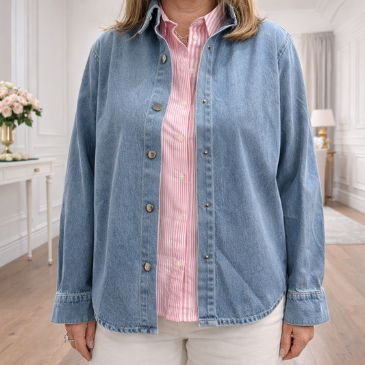 Surchemise Béatrix en jean