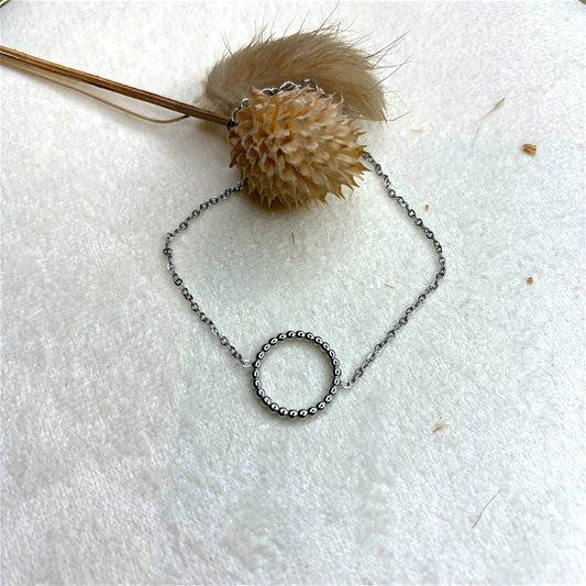 Bracelet anneau torsadé
