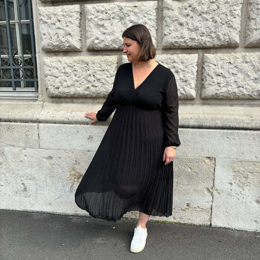 Robe plissée Lucette