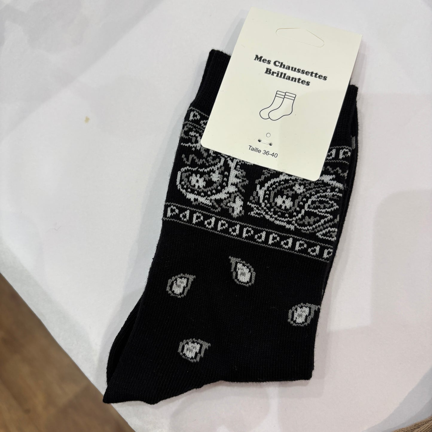 Chaussettes Bandana