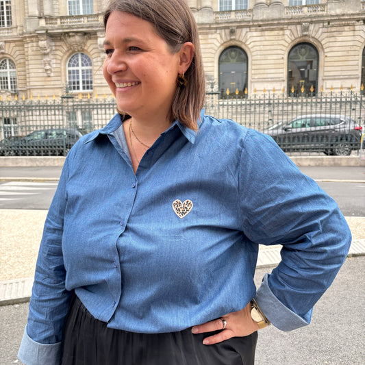 Chemise en jean Léone