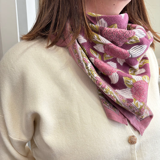 Grand foulard Pénélope