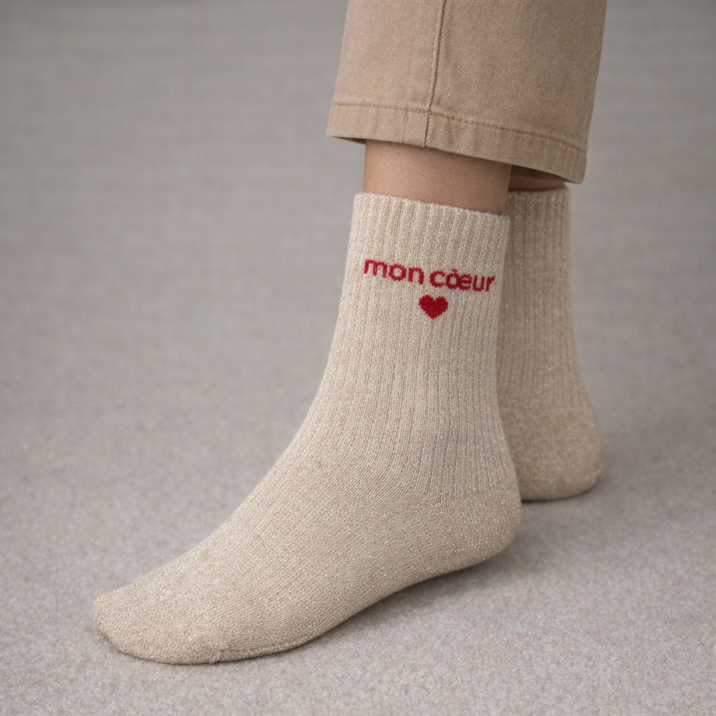 Chaussettes Mon coeur