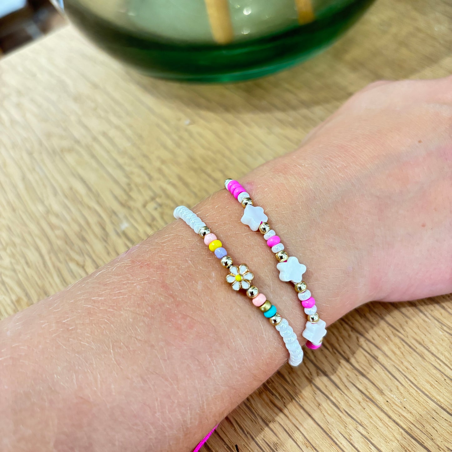 Bracelet enfant fleur