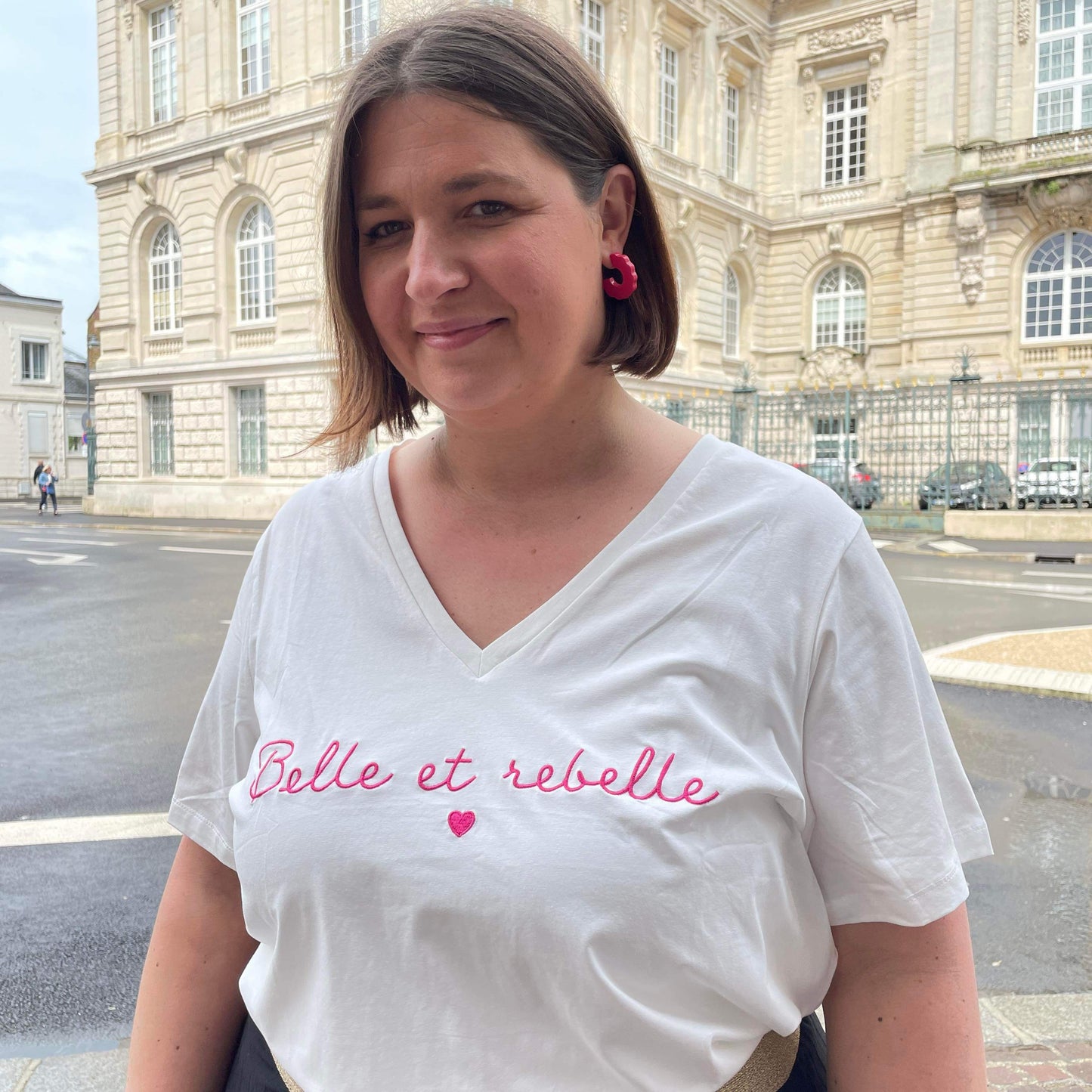 T shirt belle et rebelle