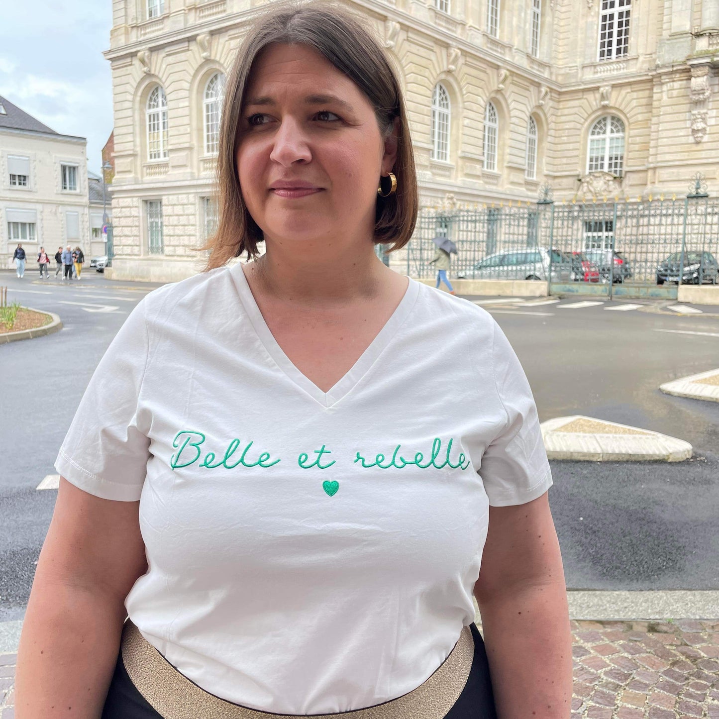 T shirt belle et rebelle